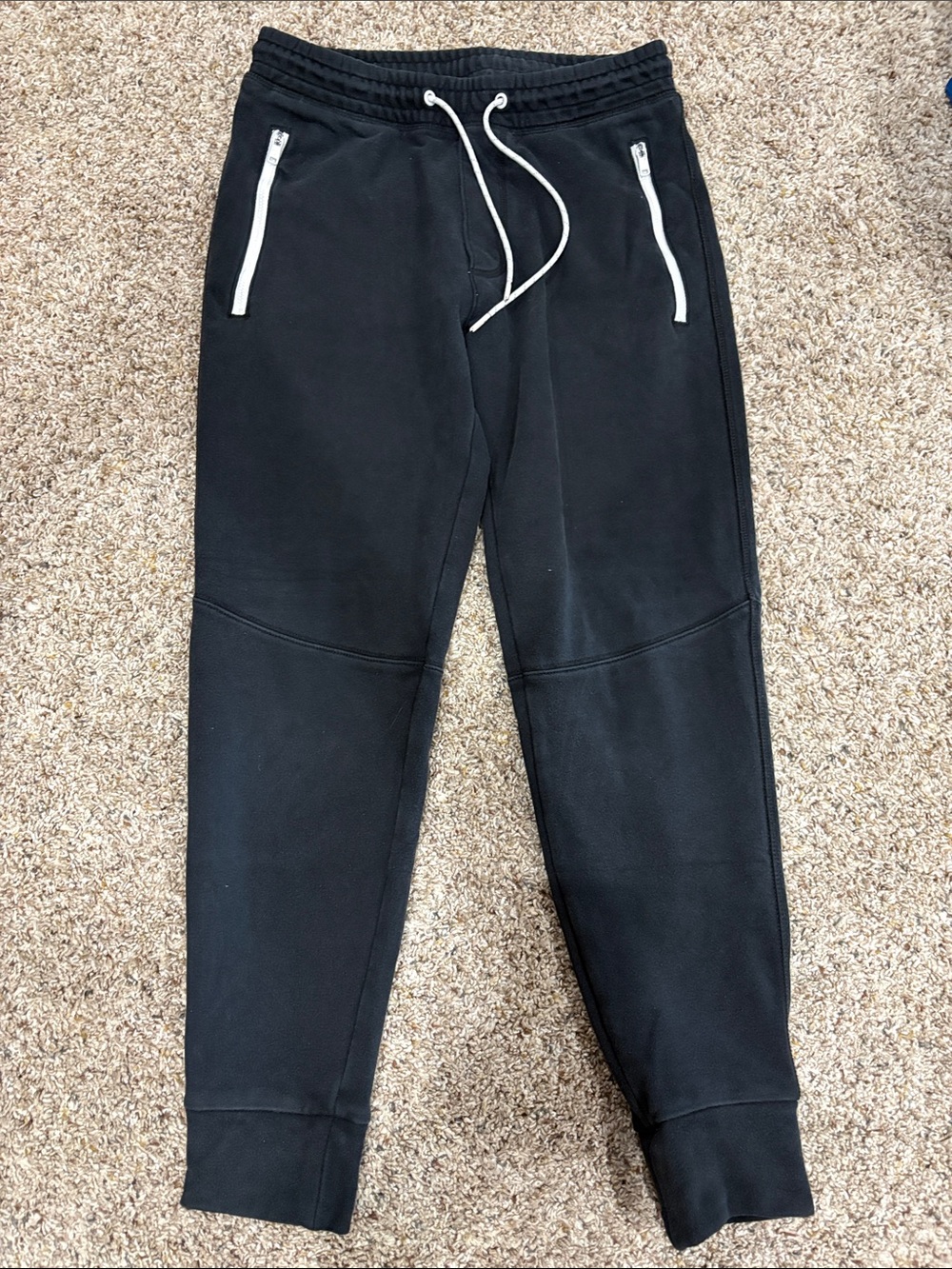 Men's American Eagle Black Drawstring Jogger Pants